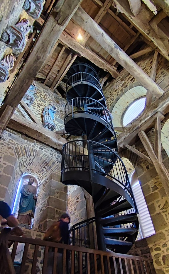 steeple stairs photo credit Destination Fougeres