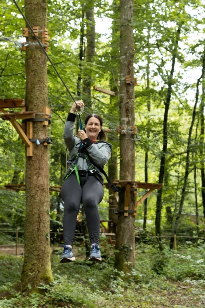 Escalada de árboles - Bosque de Fougères